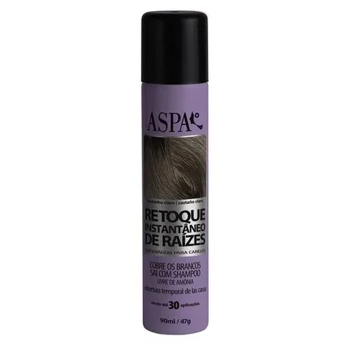 ASPA RETOQUE 90ML RAIZ CASTANHO CLARO