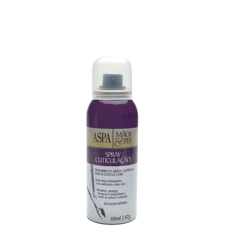 ASPA SPRAY 110ML CUTILACAO SECAGEM RAPIDA