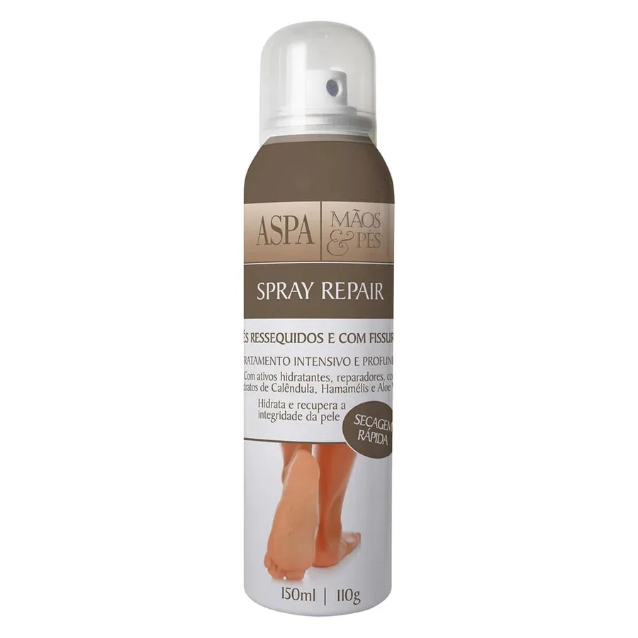 ASPA SPRAY 150ML REPAIR MAOS PES SECAGEM RAPIDA