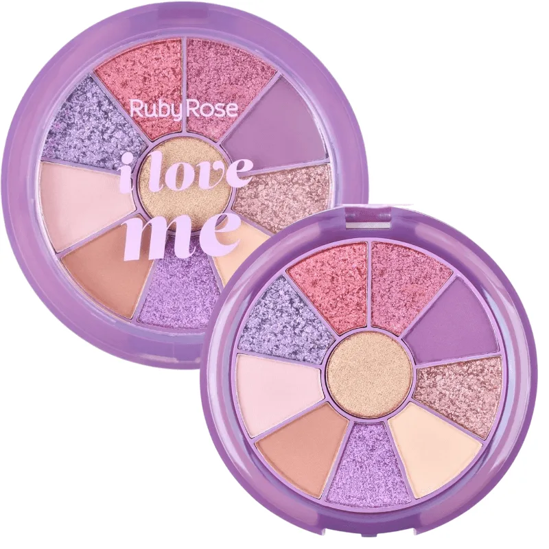 RUBY ROSE PALETA SOMBRA I LOVE ME HB1075 8