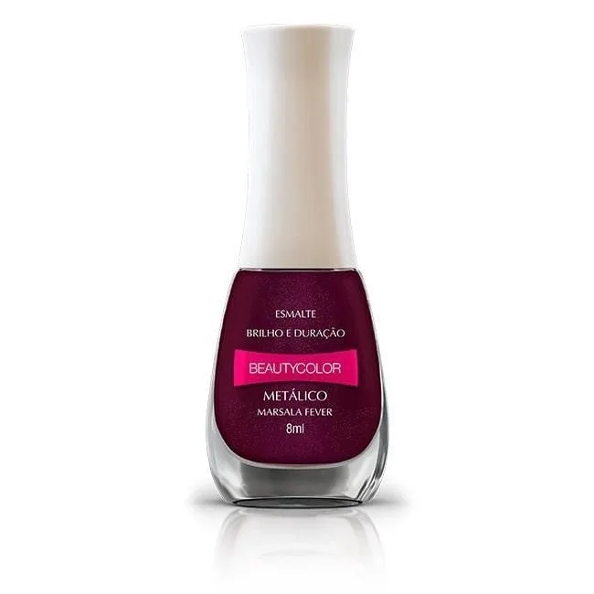 BEAUTY COLOR ESM 8ML METALICO MARSALA FEVER