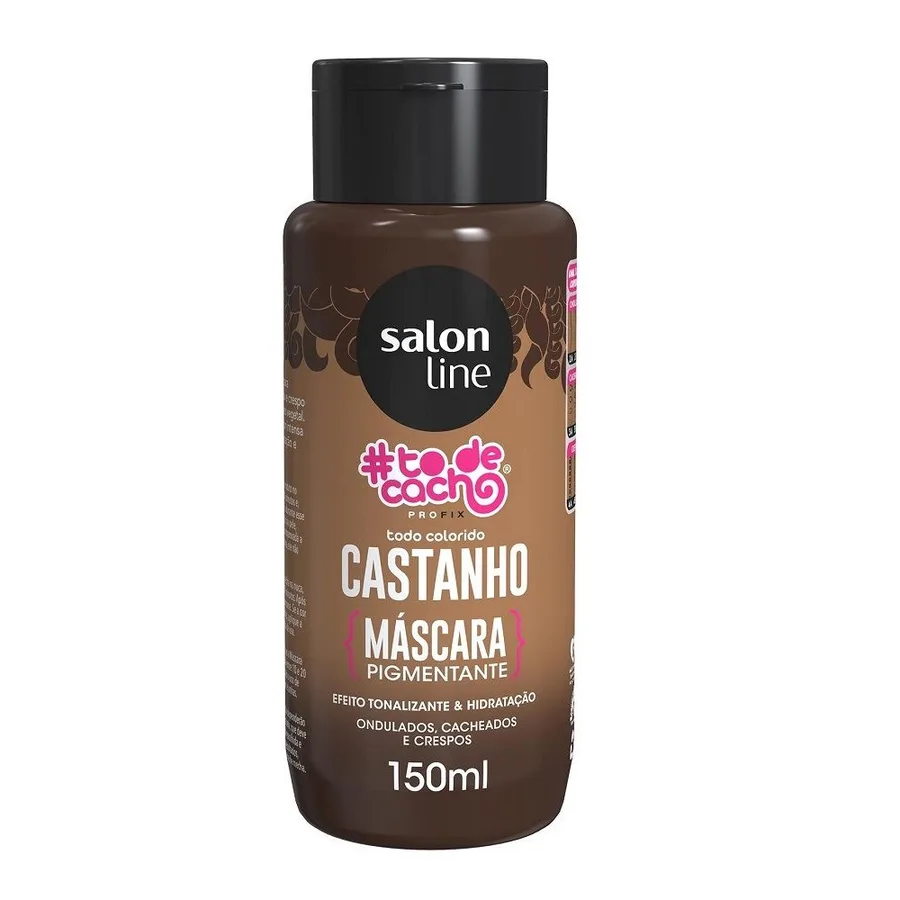 S.LINE MASC 150ML TODECACHO PIGMENTANTE CASTANHO