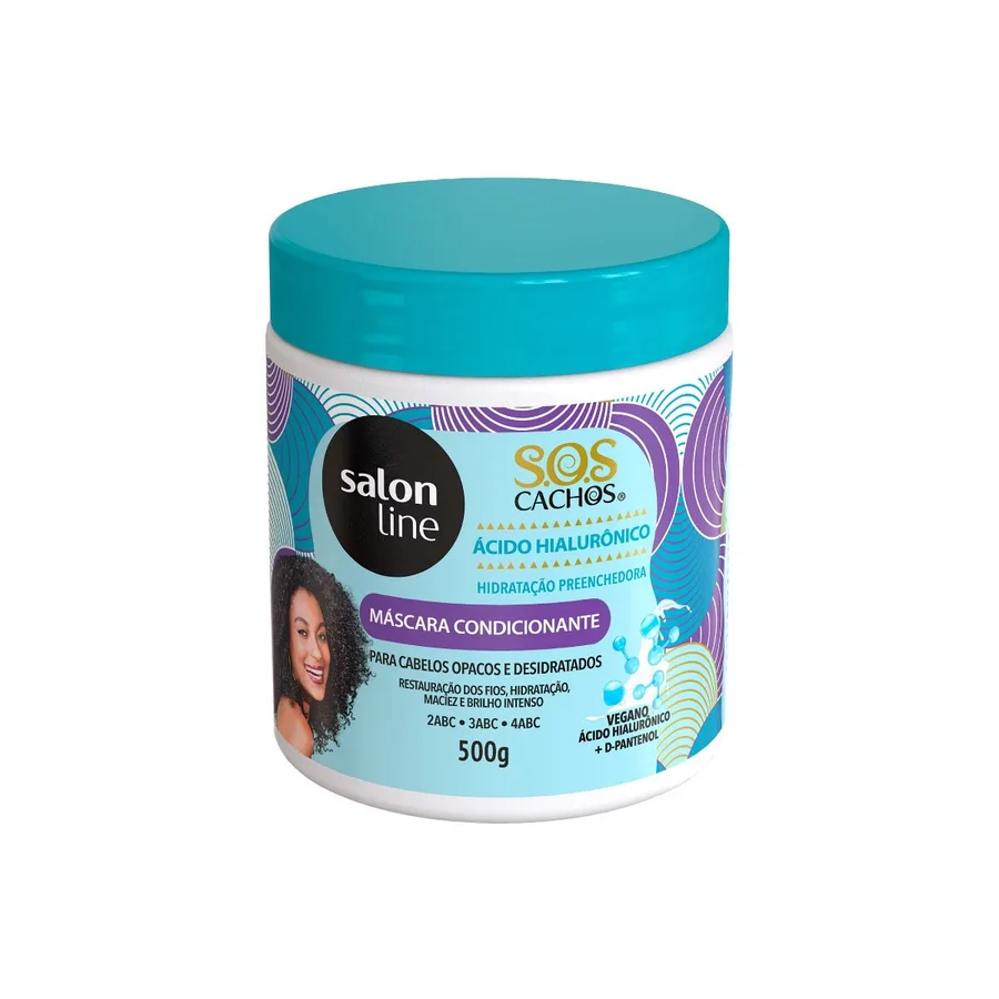 S.LINE MASC 500G ACIDO HIALURONICO SOS