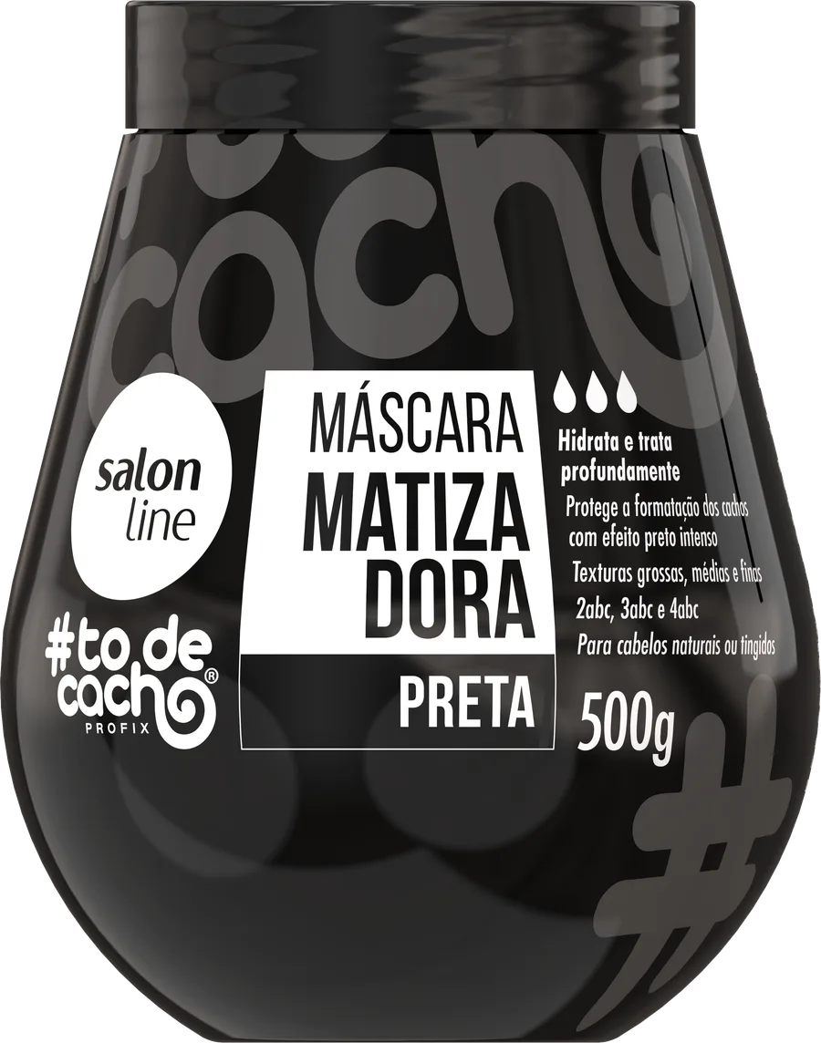 S.LINE MASC 500G MAT PRETA MAIONESE