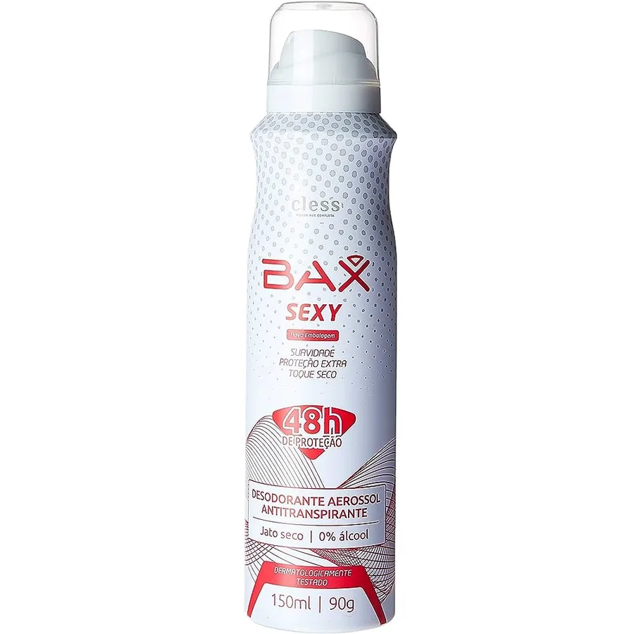 CLESS AEROSOL 150ML BAX SEXY FEMININO ANTITRANSPI