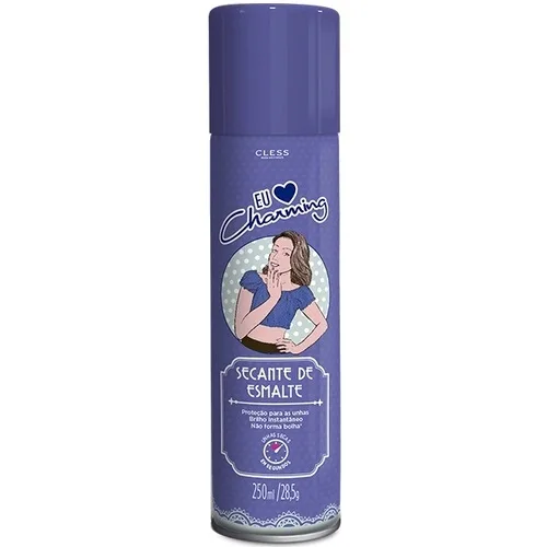 CLESS SPRAY 250ML CHARMING SECANTE ESMALTE