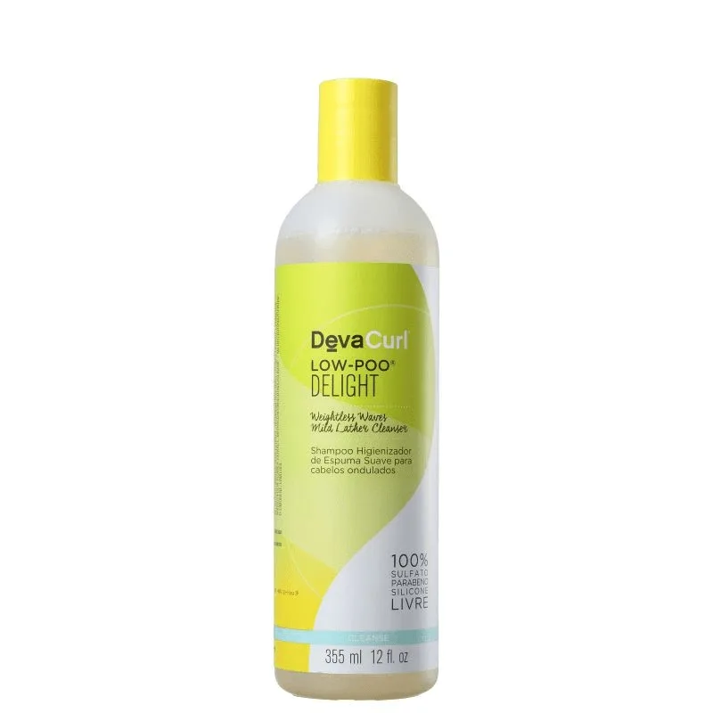 DEVA SH 355ML C/POUCA ESPUMA LOW LOW POO ORIGINAL