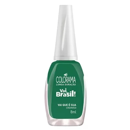 COLORAMA ESM 8ML CREMOS VAI BRASIL VAI Q E SUA