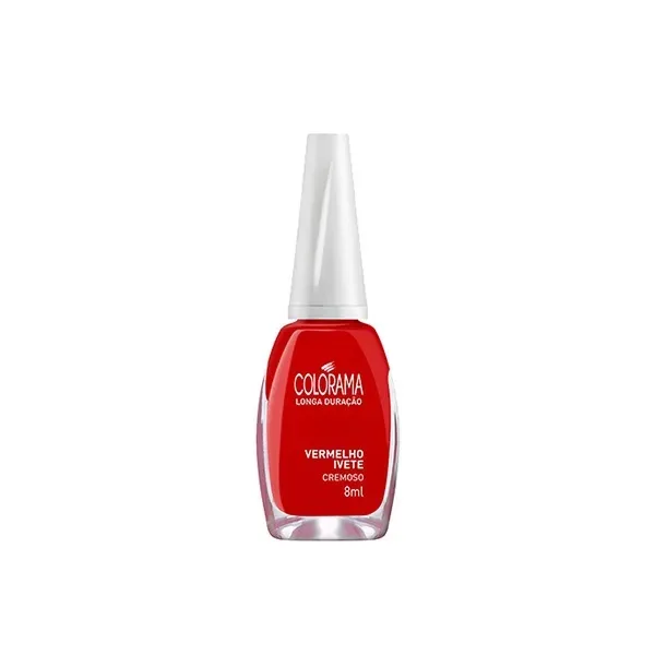 COLORAMA ESM 8ML VERNIZ COR CHIC VERMEL IVETE