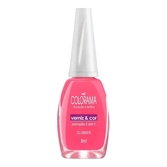 COLORAMA ESM 8ML VERNIZ COR CLUBBER