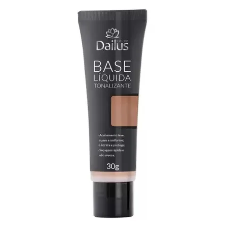 DAILUS BASE LIQ 30G BISNAGA TONALIZANTE ESCURA