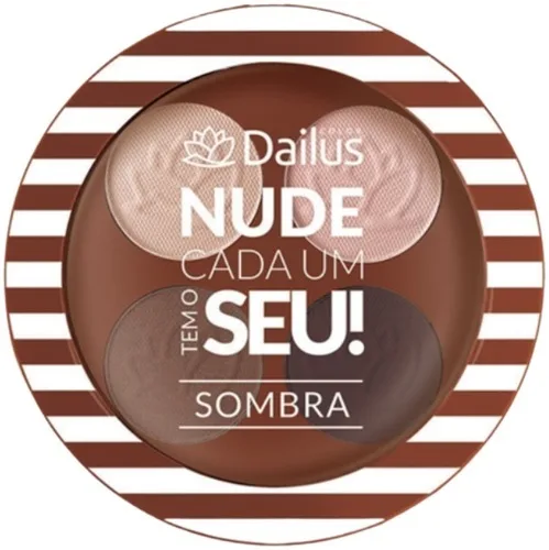 DAILUS SOMBRA QUARTETO NUDE NOSSA PELE