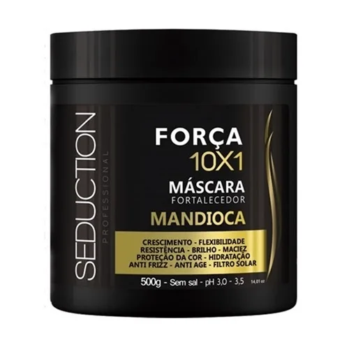 EICO MASC 500G SEDUCTION TRATA FORCA MANDIOCA 10X1