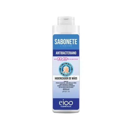 EICO SABONETE LIQ 800ML ANTIBACTERIANO