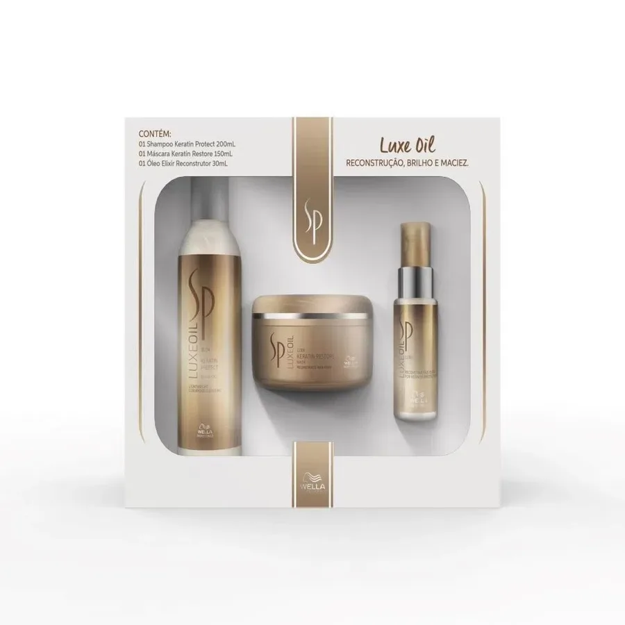 WELLA KIT SP LUXE OIL SH200+MASK150+OIL30