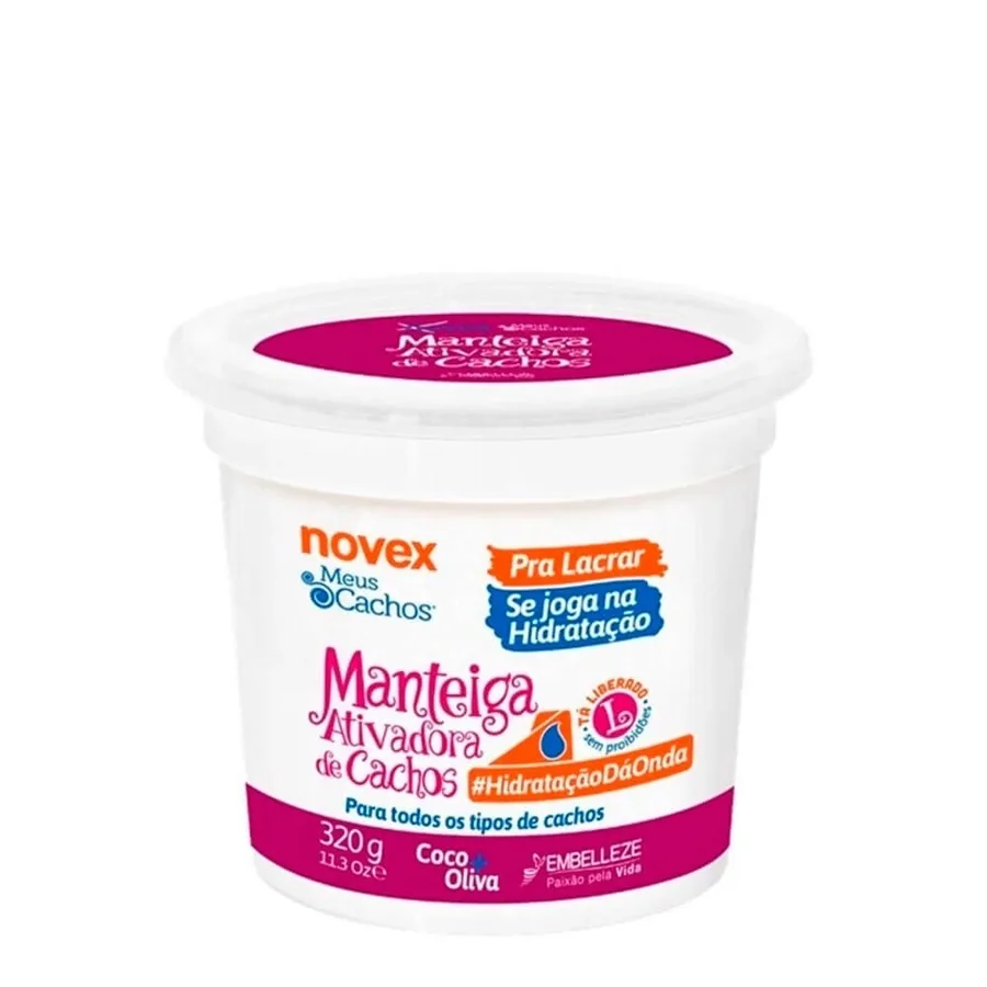 EMBELLEZE NOVEX COND 320G M.CACHO MANTEIGA ATIVA