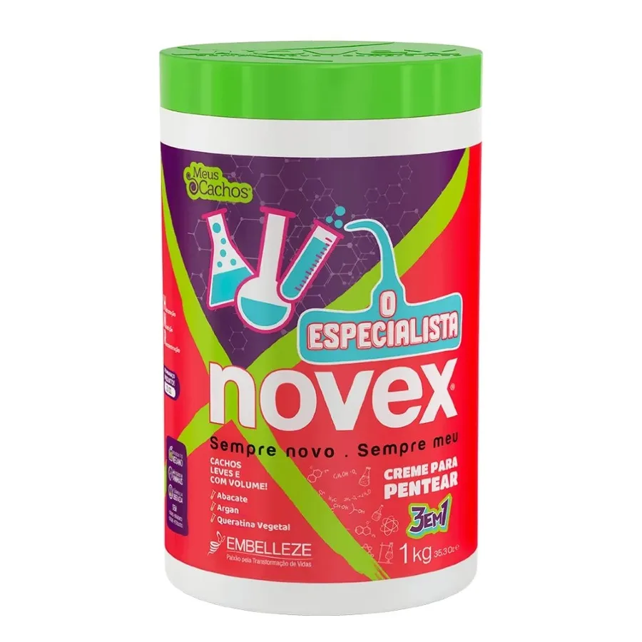 EMBELLEZE NOVEX CR 1KG PENTEAR MEUS CACHOS LEVE