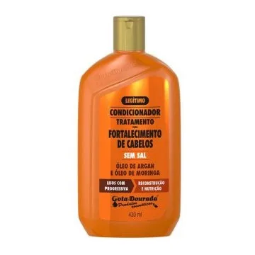 GOTA DOURADA COND 430ML LISO C/PROGRESSIVA
