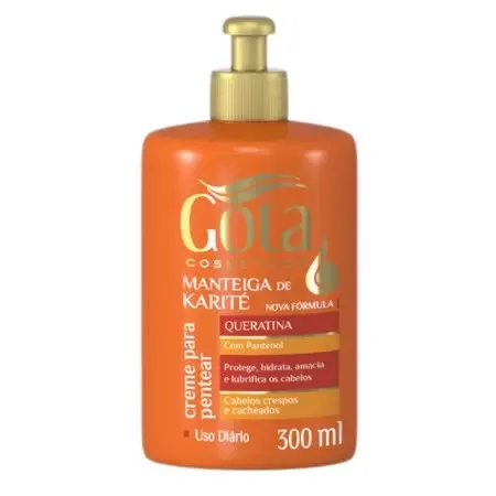 GOTA DOURADA CR 300ML PENTEAR MANTEIGA KARITE