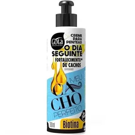 GOTA DOURADA FINALIZADOR 300ML CACHOS ENCOR WHEAT