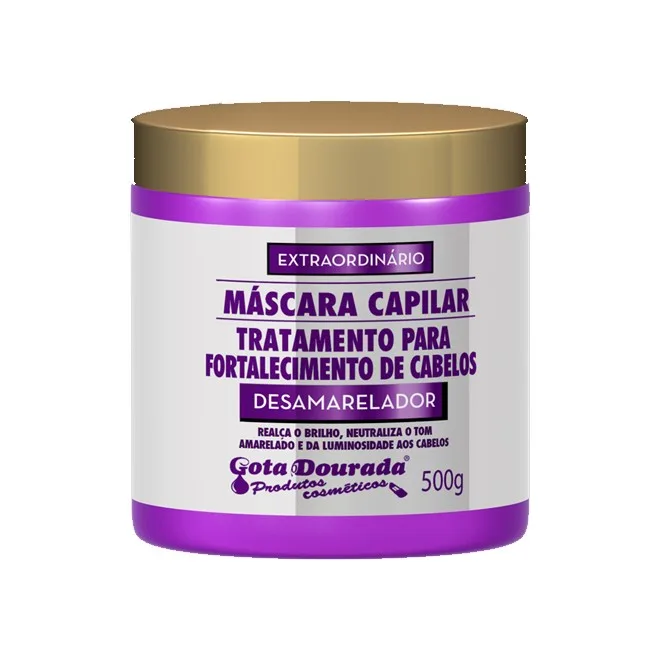 GOTA DOURADA MASC 500G BOMBASTICO