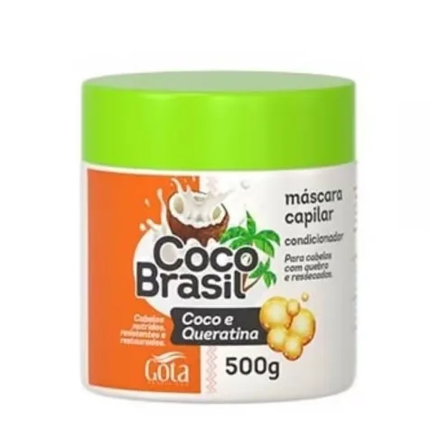 GOTA DOURADA MASC 500G COCO E QUERATTINA