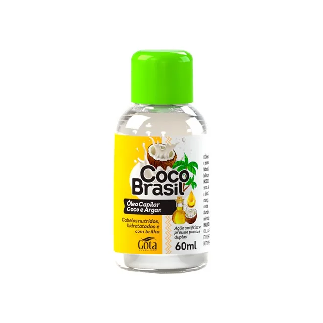 GOTA DOURADA OLEO 60ML ARGAN COCO