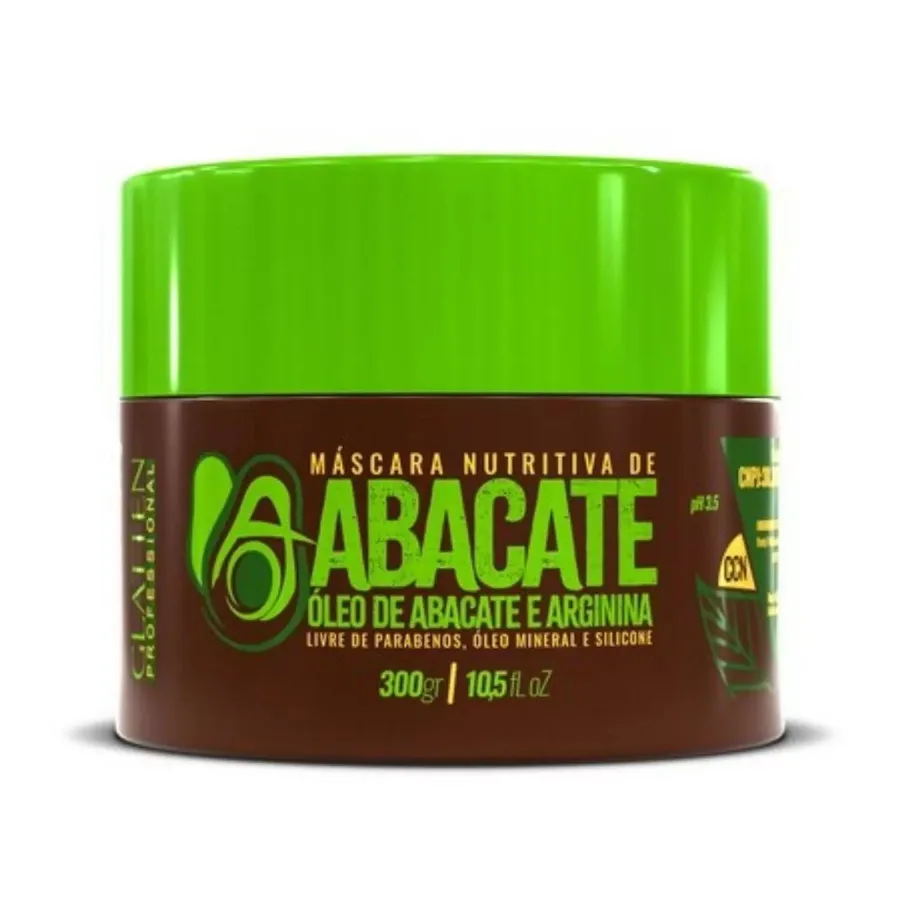 GLATTEN MASC 300ML ABACATE