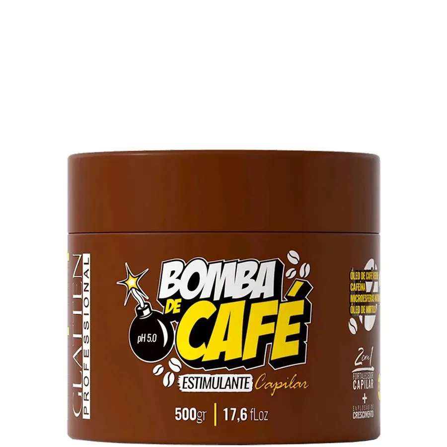 GLATTEN MASC 500G BOMBA CAFE