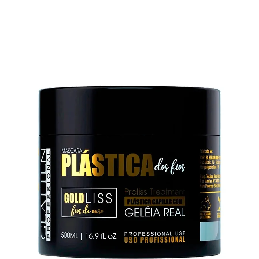 GLATTEN MASC 500G PLASTICAS DOS FIOS