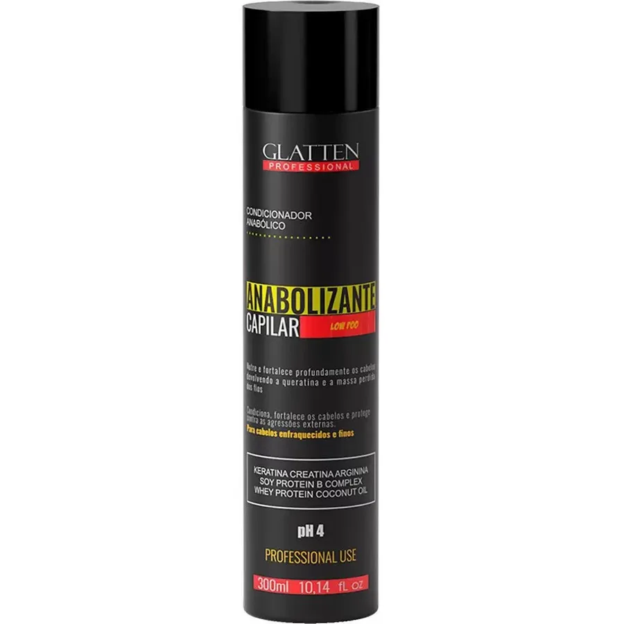 GLATTEN SH 300ML ANABOLIZANTE CAPILAR