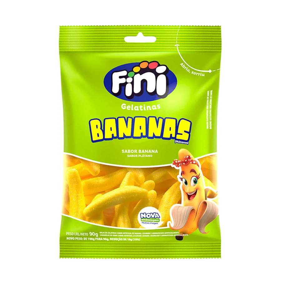 FINI BALA GEL 80G BANANAS