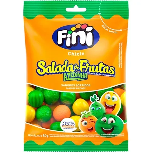 FINI CHICLE 80G SALADA FRUTA