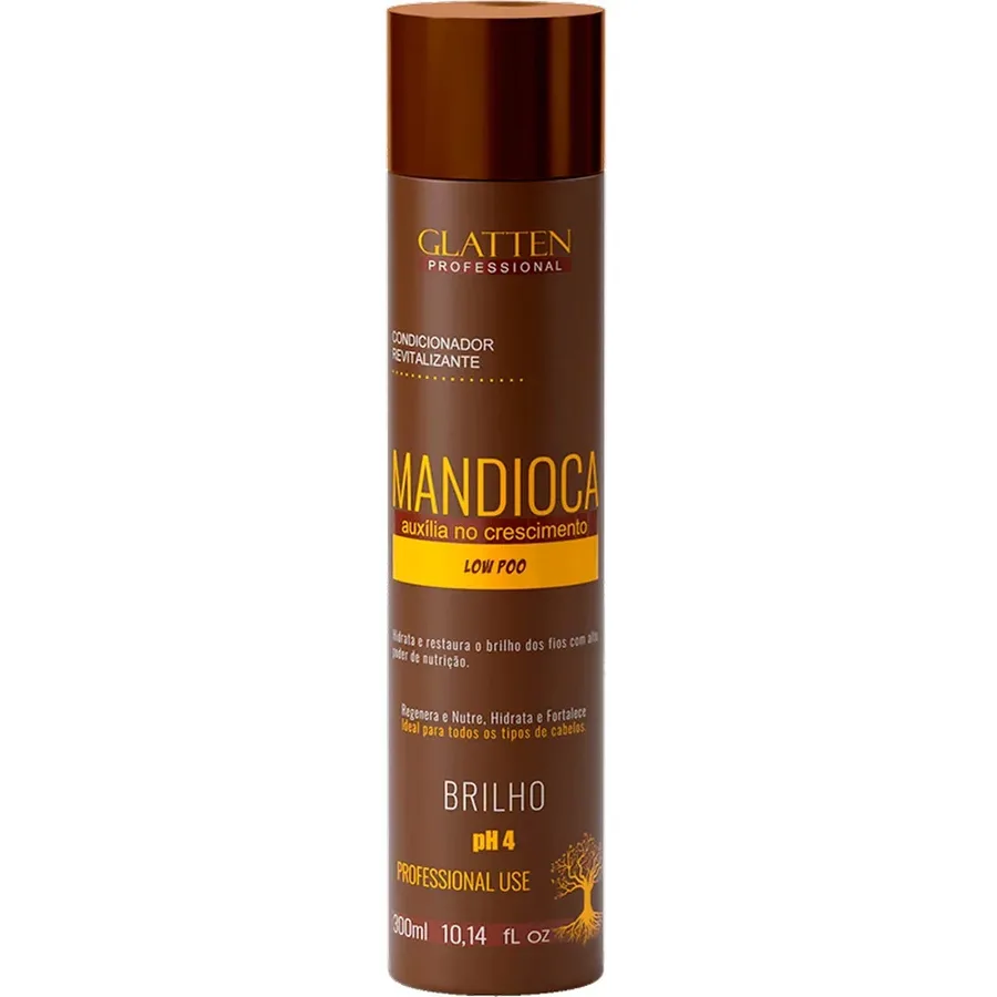 GLATTEN COND 300ML MANDIOCA