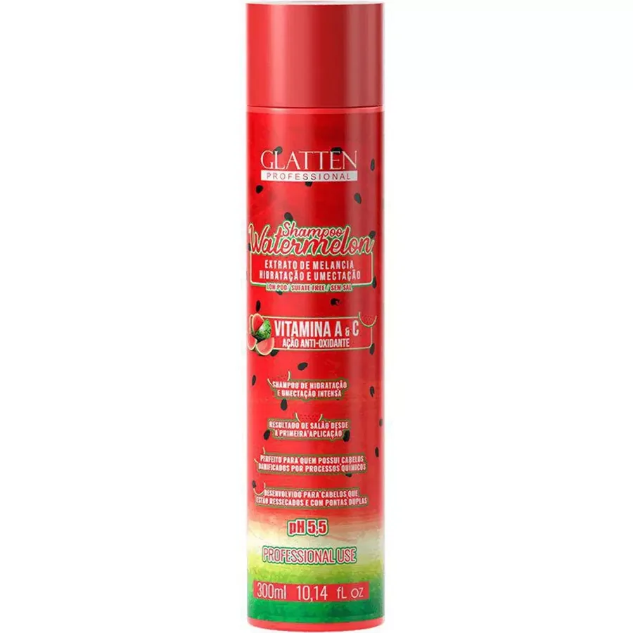 GLATTEN SH 300ML WATERMELON