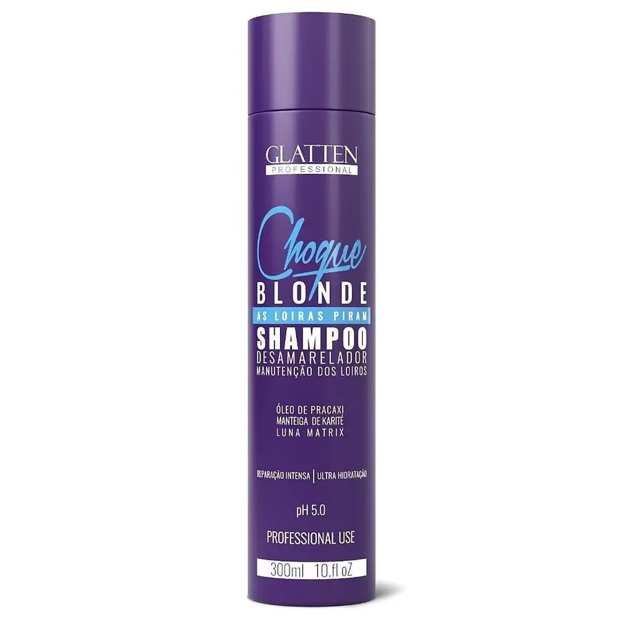 GLATTEN SH 300ML CHOQUE BLONDE
