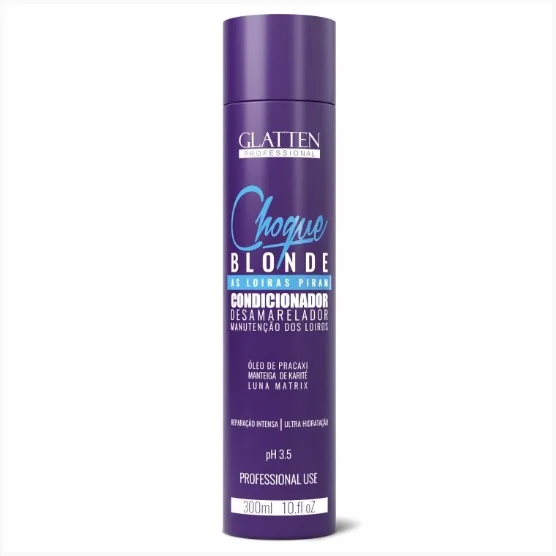 GLATTEN COND 300ML CHOQUE BOND