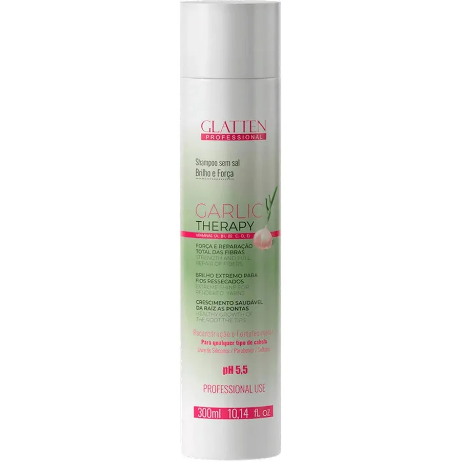 GLATTEN SH 300ML GARLIC THERAPY