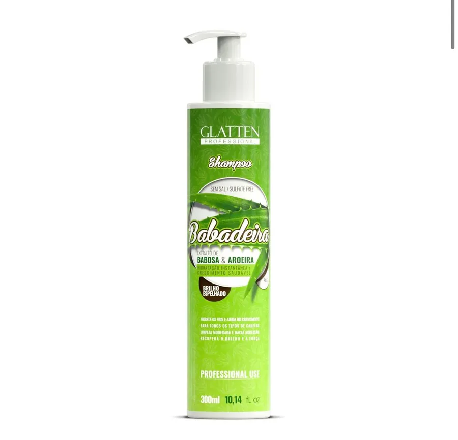 GLATTEN SH 300ML BABADEIRA