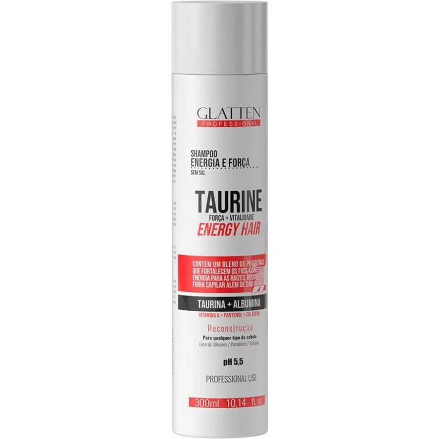 GLATTEN SH 300ML TAURANI ENERGY HAIR