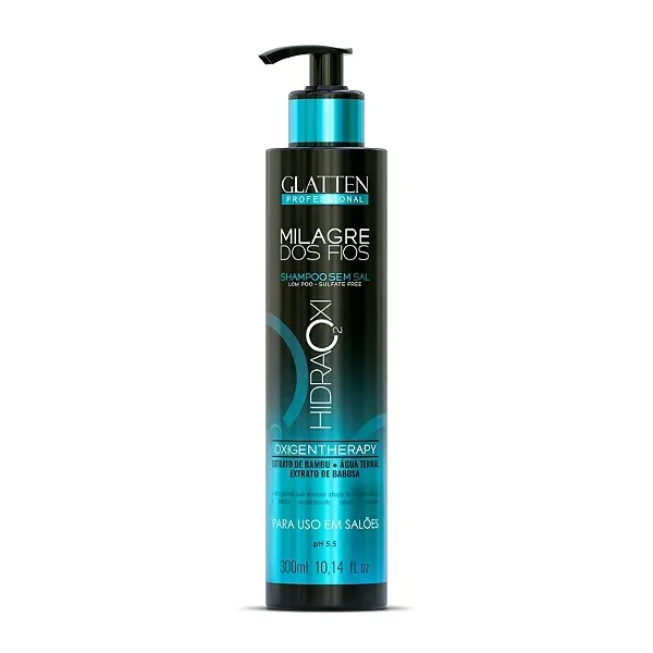 GLATTEN SH 300ML HIDRAOXI MILAGRE DOS FIOS