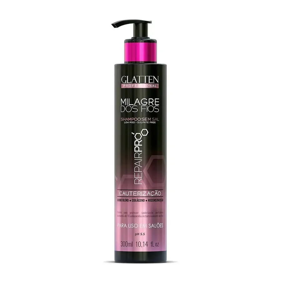 GLATTEN SH 300ML REPAIR PRO MILAGRE DOS FIOS