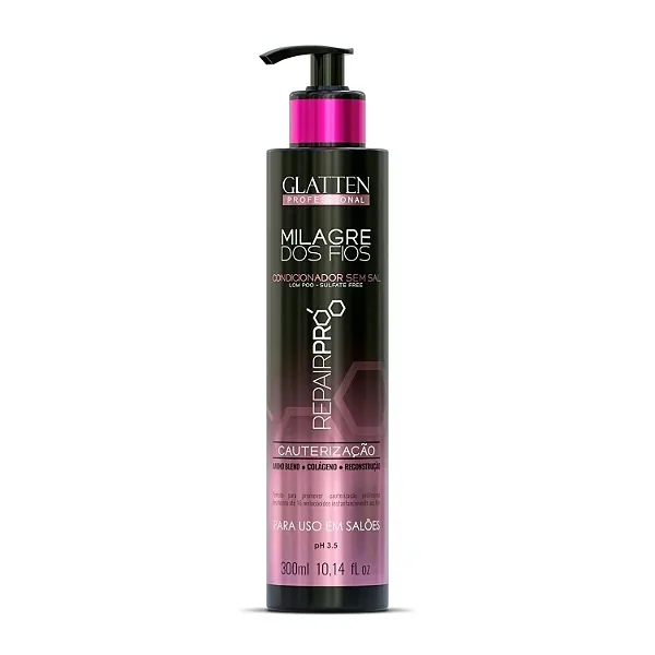 GLATTEN COND 300ML REPAIR PRO MILAGRE DOS FIOS