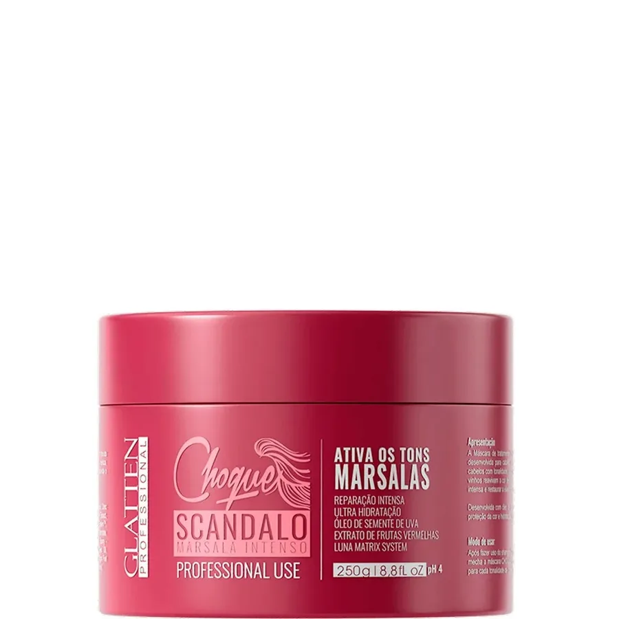 GLATTEN MATIZADOR 250G SCANDALO MARSALA