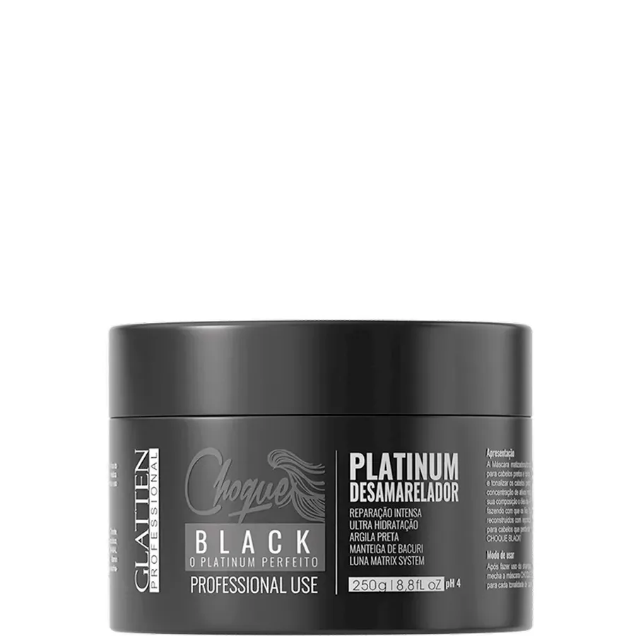 GLATTEN MATIZADOR 250G BLACK