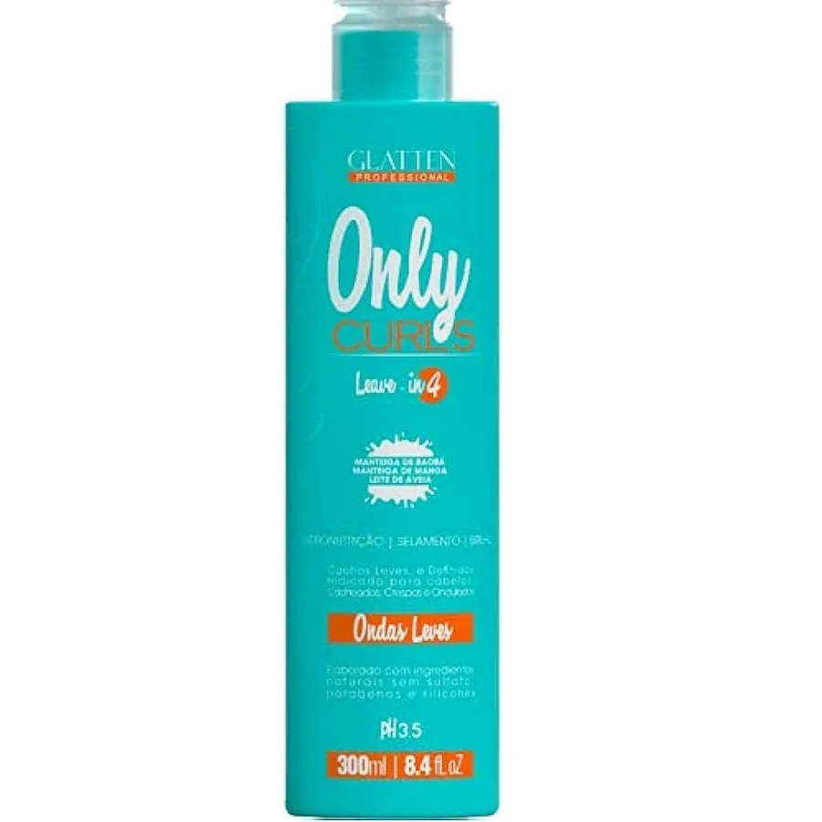 GLATTEN LEAVE-INS 300ML ONLY CURLS