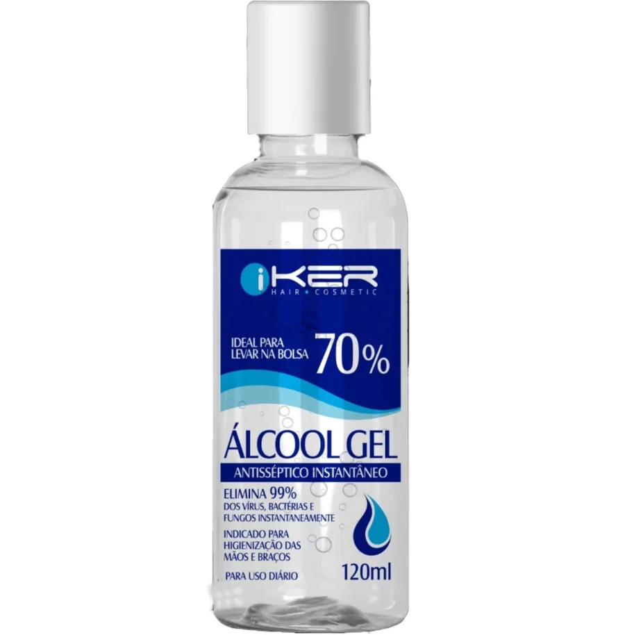 IKER ALCOOL GEL 120ML 70
