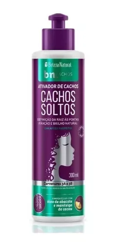 BELEZA NATURAL ATIVADOR 300ML CACHOS SOLTOS