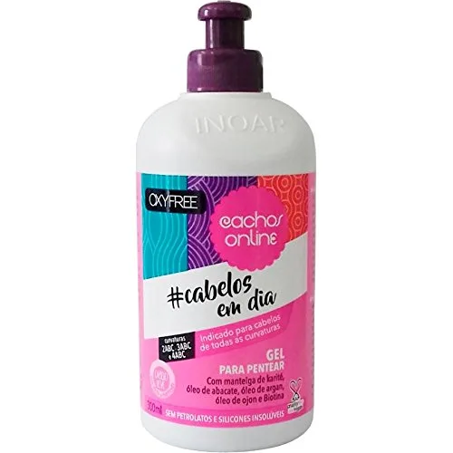 INOAR GEL 300ML PENT.CACHOS CABELOSEMDIA HHD