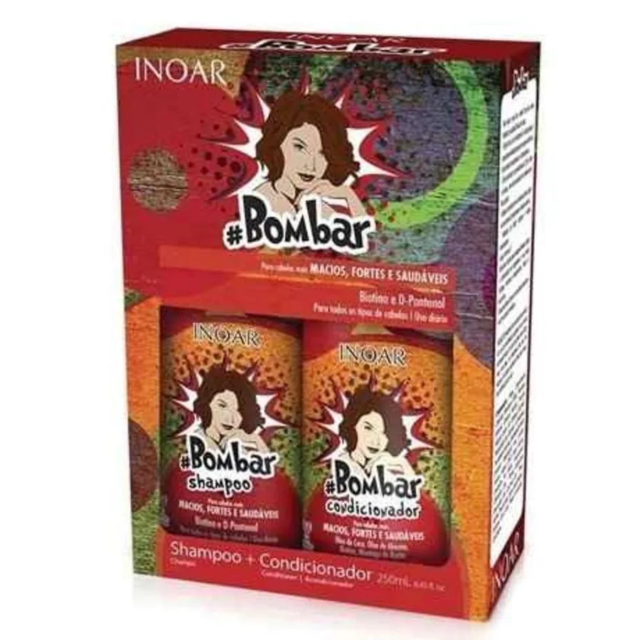 INOAR KIT 250ML DUO BOMBAR SH+COND